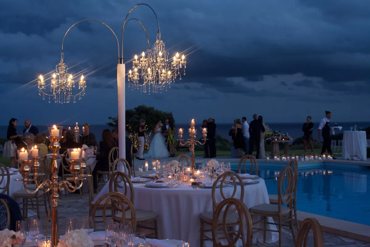 Boda iluminada por The Balearic Lighthouse