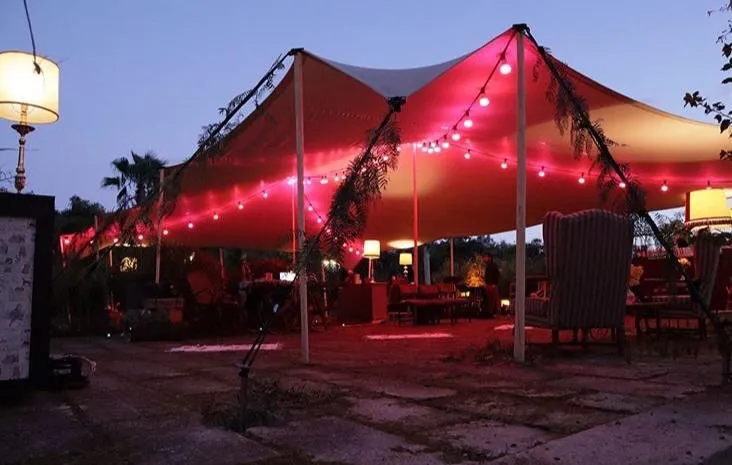 Iluminación de carpas