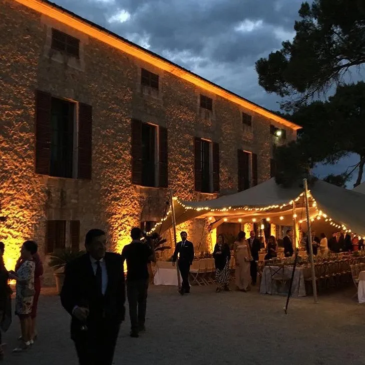 Iluminación de carpas